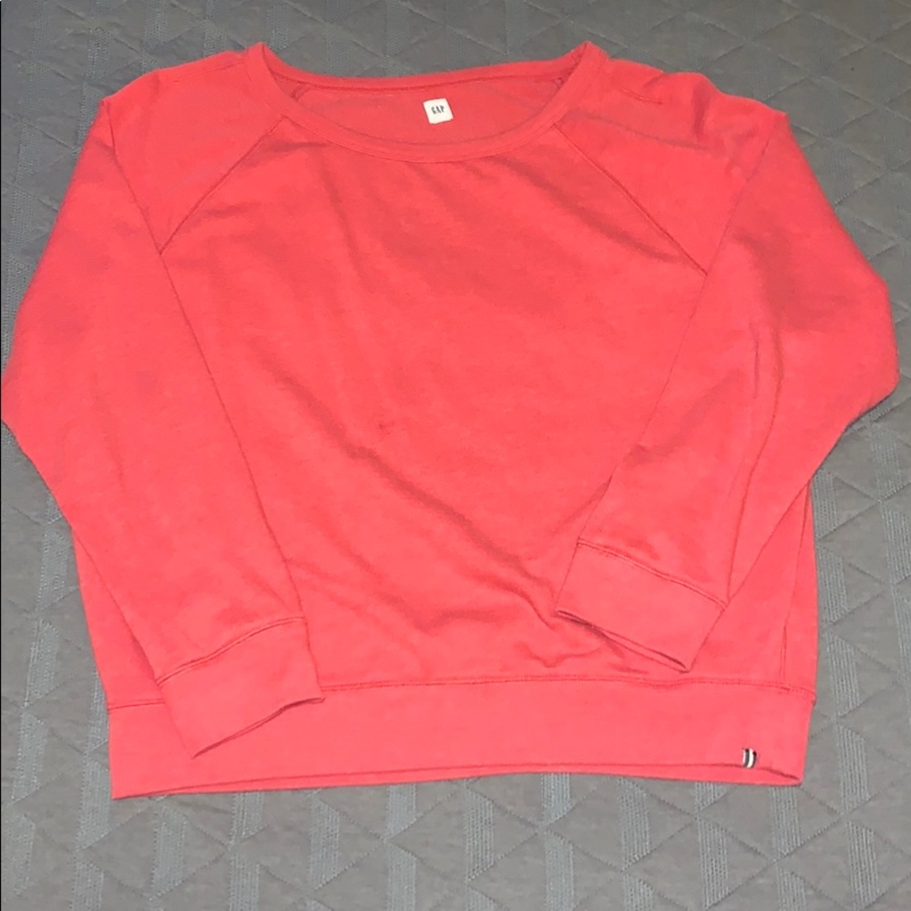 Gap coral crew neck